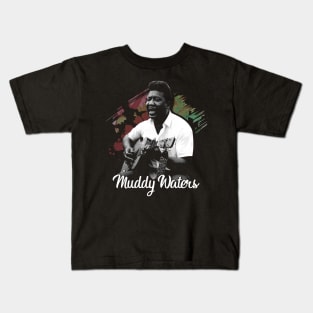 Muddy Waters' Mojo Intimate Musical Portraits Kids T-Shirt